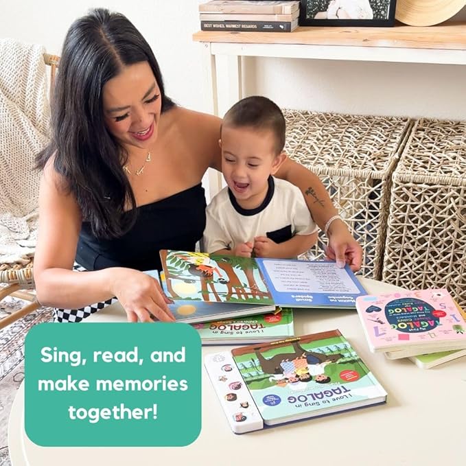 I Love to Sing in Tagalog: Animal Songs, Press and Play Interactive Songbook, Tagalog Books for Toddlers, Baby Books, Tagalog for Children