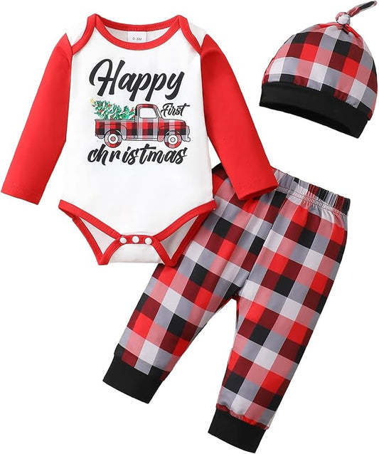 NZRVAWS Newborn Baby Boy Clothes Outfits Letter Prined Romper Pants Set Infant Baby Boy Clothing 0 3 6 9 12 18 Months