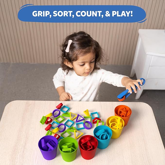 Skillmatics Silicone Rainbow Sorting Game - Learning & Educational Toy, Christmas Fun, Sorting, Counting & Sequencing Skills, Gifts for Toddlers & Preschoolers Ages 3, 4, 5, 6