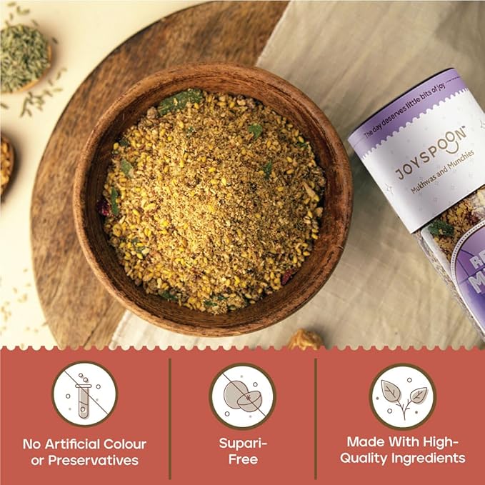 Joyspoon Relief Munch Mukhwas Mouth Fresheners | Sugar-Free Digestive Mouth Freshener | Supari-Free After-Meal Snack | No Artificial Colors or Preservatives | Healthy Mukhwaas| 200g