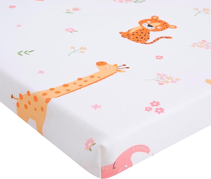 Pack and Play Mattress - 38" x 26" Soft Mini Pad Breathable Portable Mattres Waterproof & Washable Perfectly fits Pack n Play