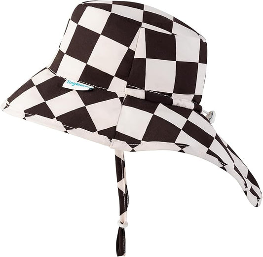 Tiny Twinkle Sun Protection Baby Flap Hat with UPF 50+ Sun Protection for Baby and Toddler Boys and Girls