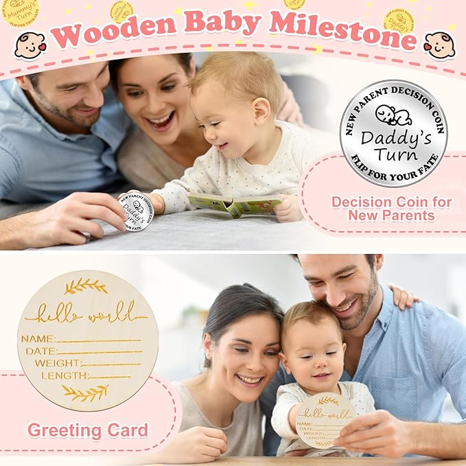 Baby Shower Gifts for Girls, 10Pcs Baby Girl Baby Shower Gifts Set, Premium Essential Welcome Baby Girl Gifts Basket Set, Baby Girl Gift Basket Set & Girl Baby Shower Gifts