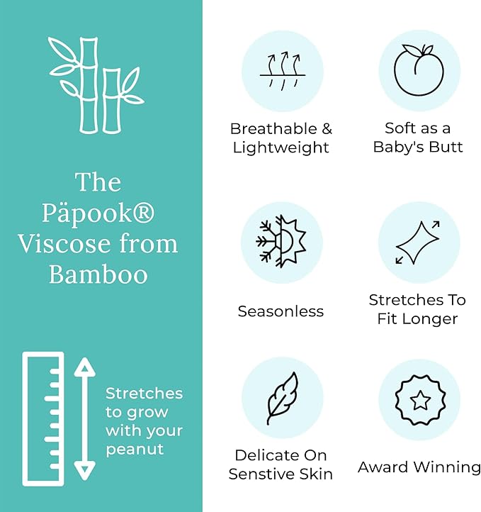 Posh Peanut Convertible Baby Sleepers - Girls Footless Baby Pajamas with 2 Way Zipper for Easy Diaper Changes