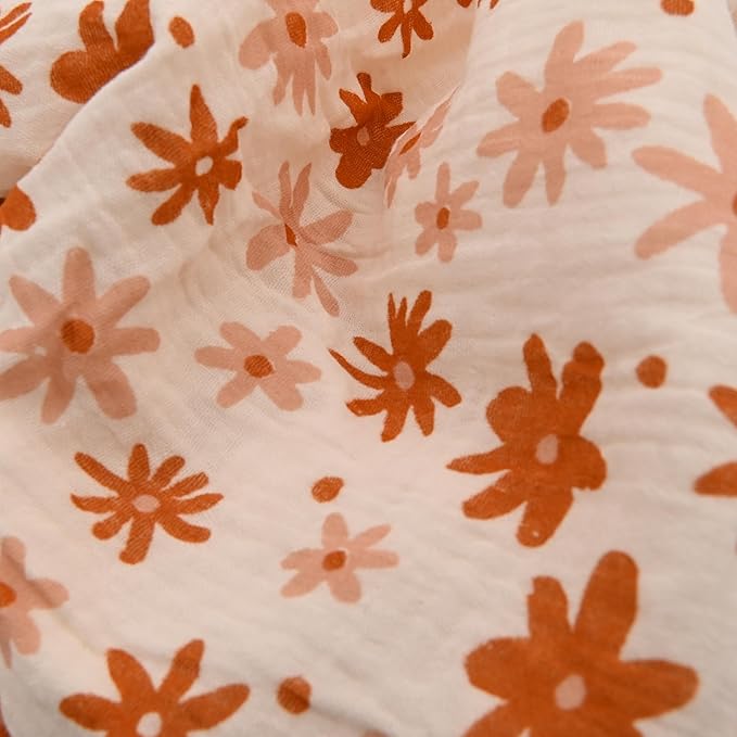 Baby Gift Set Girl - Unique Baby Shower Gifts & Newborn Essentials: Teether Toy, Blanket, Muslin Swaddle, Birth Record, Print Kit, Nemo Socks, Hair Bow, Pink