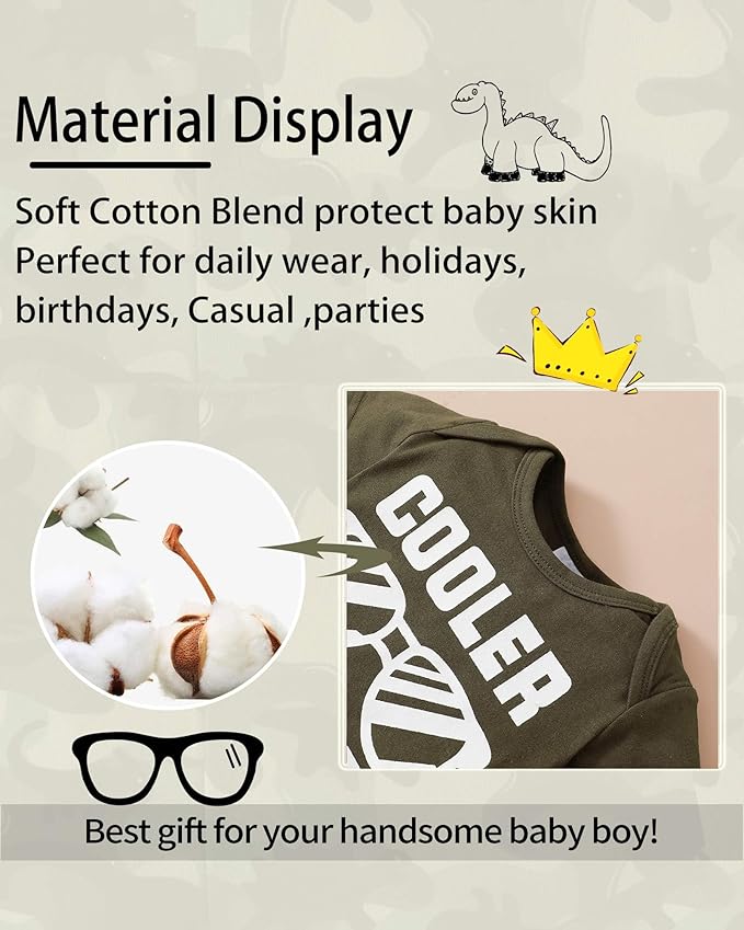 NZRVAWS Newborn Baby Boy Clothes Outfits Letter Prined Romper Pants Set Infant Baby Boy Clothing 0 3 6 9 12 18 Months