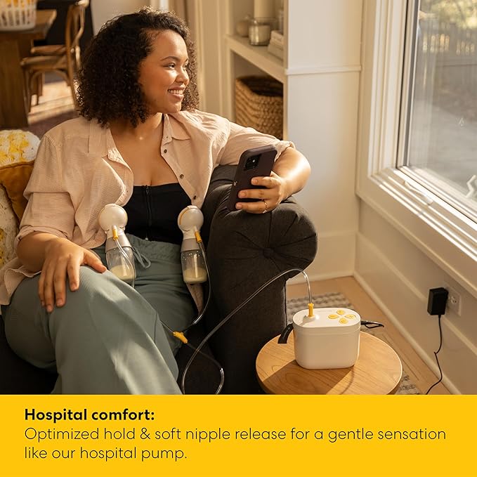 New 2nd Gen Medela Pump in Style Pro Breast Pump, Clinically Proven Hospital-Efficiency, Compact Portable Double Electric Pump with Bottles and PersonalFit Plus Breast Shields
