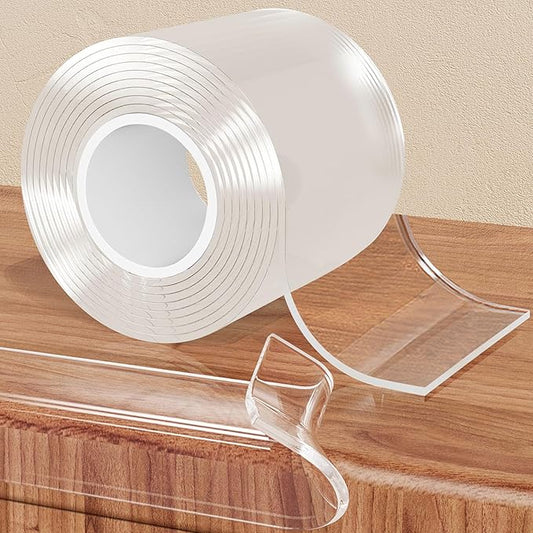 Clear Soft Corner Protectors for Furniture Strip,2.6 in x 6.6 FT,Sharp Edge & Table Bumper,Window Edge,Wall Protector, Soft Corner Guards Safe for Proof,Table Corner Protectors in Family