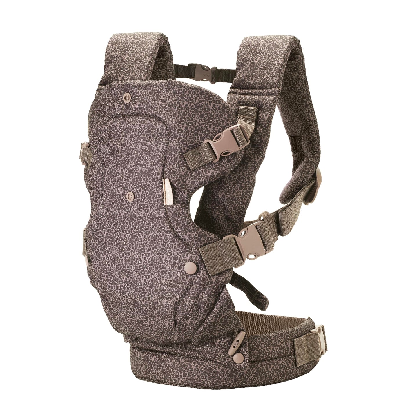 Infantino Flip 4-in-1 Convertible Baby Carrier, Adjustable, Ergonomic Babywearing, Registry Essential, Baby Carrier for Newborn to Toddler, Gray