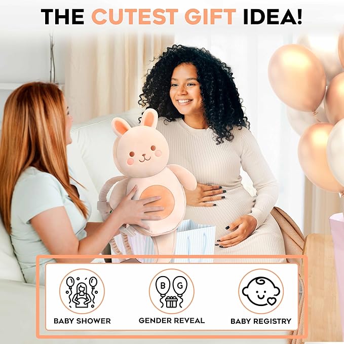 Little Family Baby Head Protector Backpack, Non-Toxic Hypoallergenic Toddler Head Protection Pillow for Falling, Secure, Durable, Rabbit