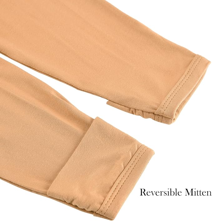 Aablexema Baby Footie Pajamas Zipper - Rayon from Bamboo Infant Footed Pjs with Mittens Sleepwear Jammies