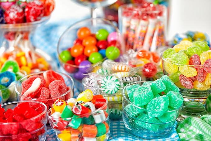 Assorted Dehydrated Marshmallow Bits in Jar (2.5 Pound (Pack of 1))