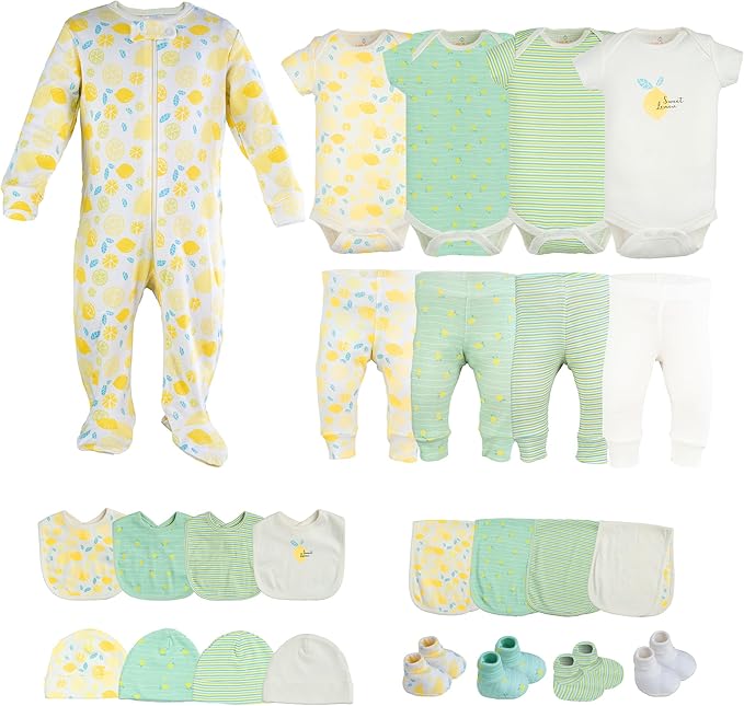 Baby Girl Clothes - Layette Gift Set for Baby Boys, Fits 0 to 3 Months Baby,Newborn Clothes & Accessories Set