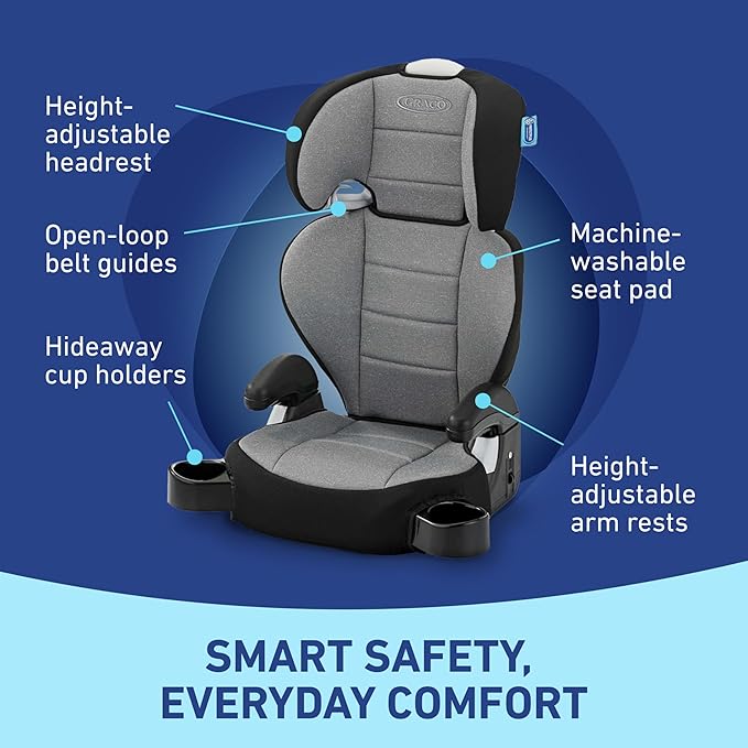 Graco TurboBooster 2.0 Highback Booster Car Seat, Freya