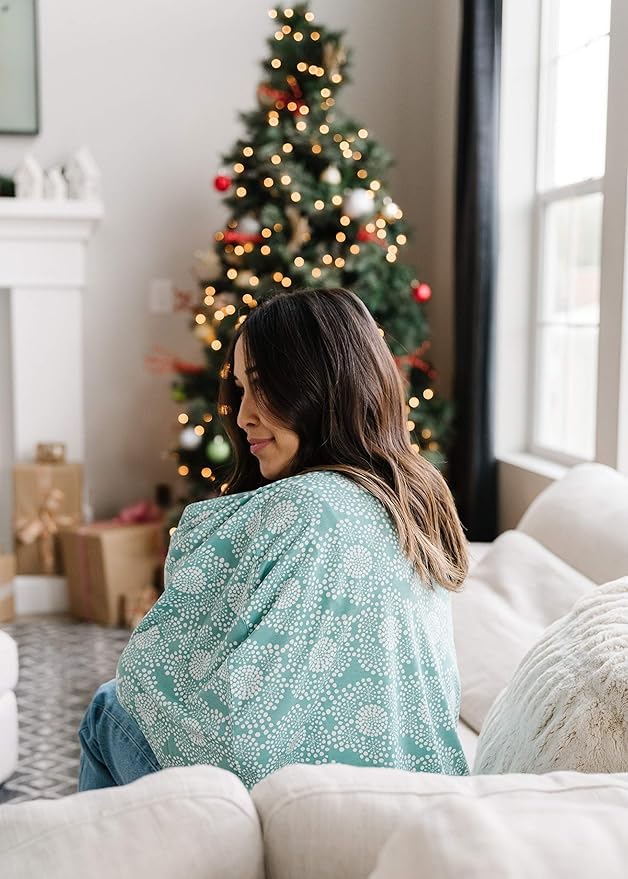 Baby Car Seat Cover Canopy and Nursing Cover Multi-Use Stretchy 5 in 1 Gift Jane by Copper Pearl