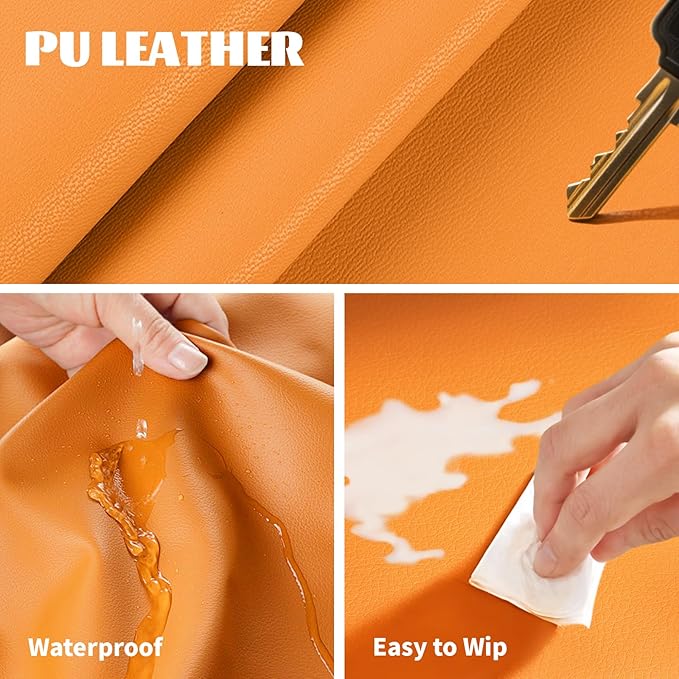 Foam Building Blocks for Toddlers:12-Pieces Wipeable Leather Stacking Cubes Kids - Large Soft Toys Play Set for Learning Construction Baby Preschool Daycare Therapy Birthday Gift (Rainbow)