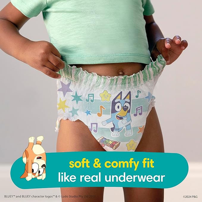 Pampers Potty Training Underwear for Toddlers, Easy Ups Diapers, Training Pants for Boys and Girls, Size 6 (4T-5T), 86 Count, Giant Pack