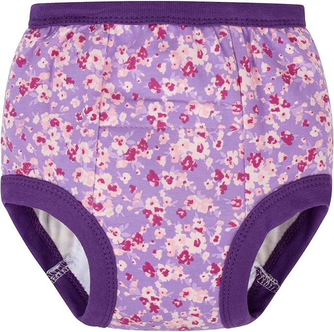 BIG ELEPHANT Toddler Training Pants, Soft Cotton Absorbent Training Underwear for Baby Boys & Girls