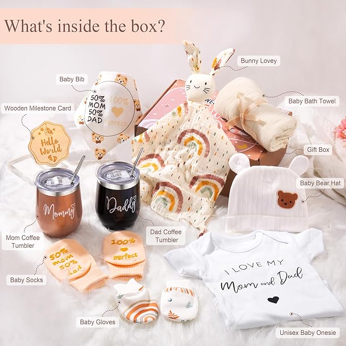 New Mom Gifts for Women, Pregnancy Gifts for New Parents Expecting Mom, Gender Reveal Gifts, Baby Shower Gifts for Mom to Be, Pregnancy Gifts for First Time Moms