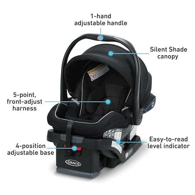 Graco SnugRide SnugLock LX Car Seat featuring TrueShield Technology