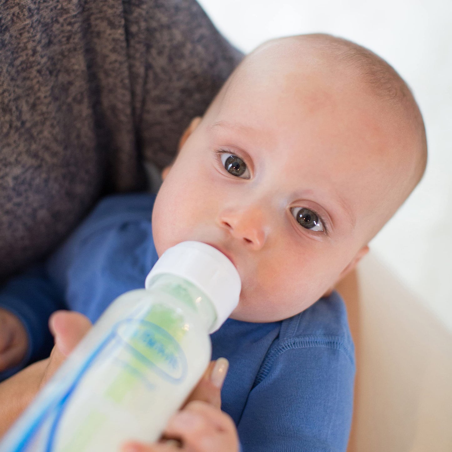 Dr. Brown’s Natural Flow Level 2 Narrow Baby Bottle Silicone Nipple, Medium Flow, 3m+, 100% Silicone Bottle Nipple, 6 Count