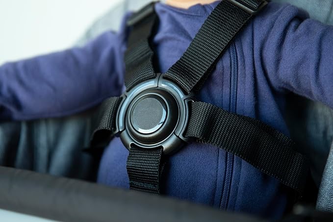 guzzie+Guss Perch Clip-On Table Chair – Easy Setup for Travel (Restaurants, Picnics), at Home (Kitchen Islands, Dining Tables) - Secure & Portable Seating, Machine Washable Fabric - Bordeaux