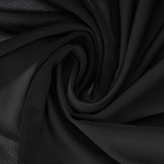 Stretchy Panoramic Canopy Compatible with Wonderfold Stroller Wagons W2/W4 All Models,UPF50+ Sun Protection with Two Mesh Windows,Sun Shade and Protection(Black)