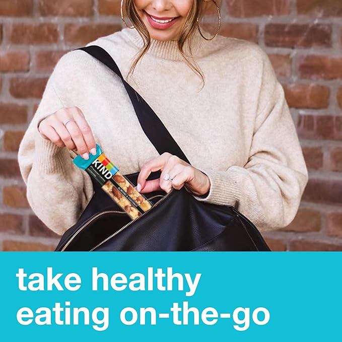 KIND Nut Bars, Almond & Coconut, Healthy Snack Bars, Gluten Free, Low Sodium, 3g Protein, 12 Count