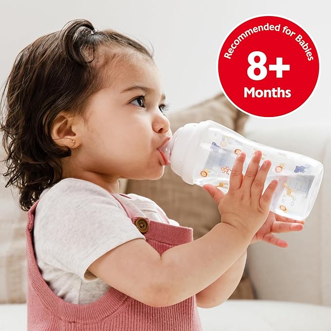 NUK Active Cup, Fun Fruits and Animals, Amazon Exclusive Collection, 10 Oz, Pack of 2 – BPA Free, Spill Proof Transition Sippy Cup