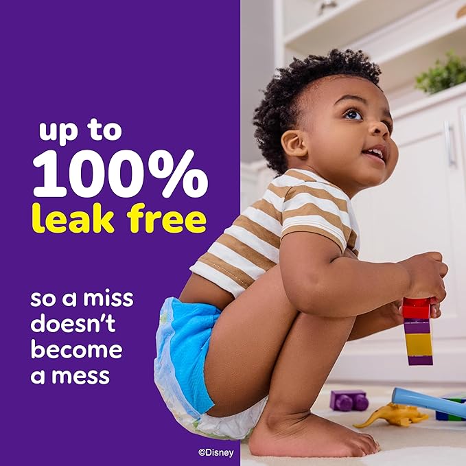 Pull-Ups Boys' Potty Training Pants, Size 2T-3T Training Underwear (16-34 lbs), 124 Count (4 Packs of 31), Packaging May Vary