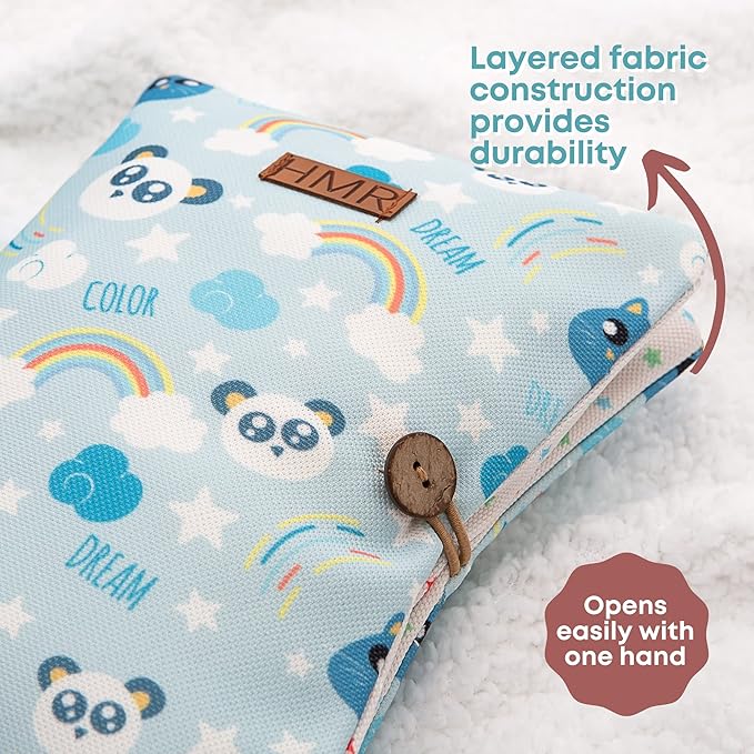 HAMUR Baby Diaper Bag Organizer – Travel-Friendly, Compact & Foldable | Stroller Pouch for Newborn Essentials – Must-Have for Boys & Girls (Dream)