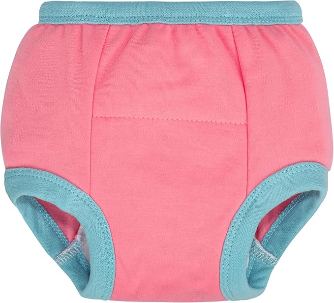 BIG ELEPHANT Toddler Training Pants, Soft Cotton Absorbent Training Underwear for Baby Boys & Girls