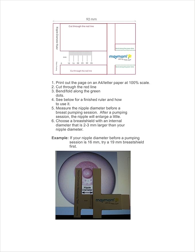 30 mm 2xOne-Piece Extra Large Breastshields w/Valves and Membranes for Medela Breast Pumps; Replacement to Medela PersonalFit 30 Breastshield and Personal Fit Connector; Made by Maymom