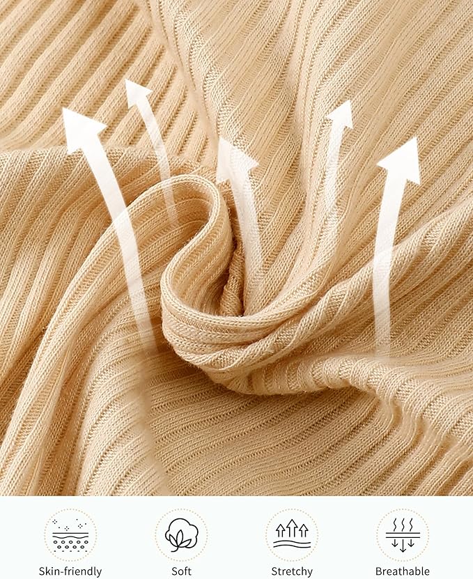 SUNNY PIGGY Newborn Baby Girl Clothes Infant Outfits Romper Floral Fall Outfit Bell Bottoms Pant Sets Hat Headband Flowerpant