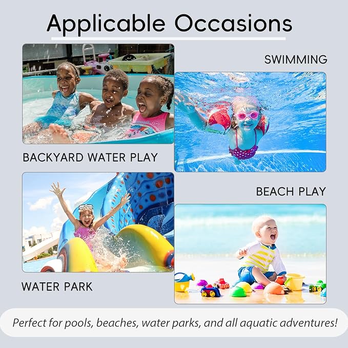 Baby Swimsuit UPF 50+ Sun Protection One Piece Zipper Beach Swimwear for Little Boys Girls Toddler