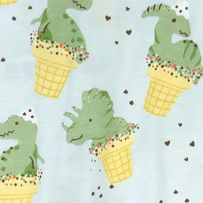 HonestBaby baby-girls 2-piece Pajamas Sleepwear Pjs 100% Organic Cotton for Baby, Toddler, Kids, Boy