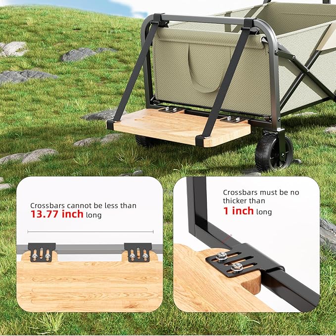 Stroller Wagon Standing Board - Stand Up Attachment with Slip-Resistant Surface for Toddlers Suitable for All 2-Seat & 4-Seater Wagon Strolle Accessories (Style 2)