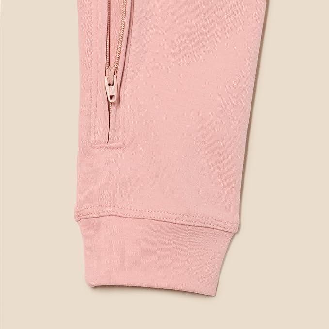 Amazon Essentials unisex-baby Cotton Zip-Front Footless Sleepsuit