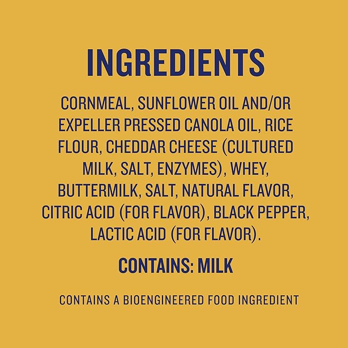 Pirate's Booty Cheddar Blast Cheese Puffs, Gluten-Free, Kids Snacks, 0.75oz (16ct)