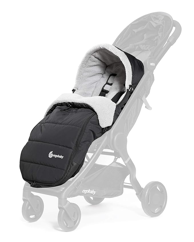 Ergobaby Metro Lightweight Baby Stroller Accessories, Accessory: Footmuff Bunting Bag