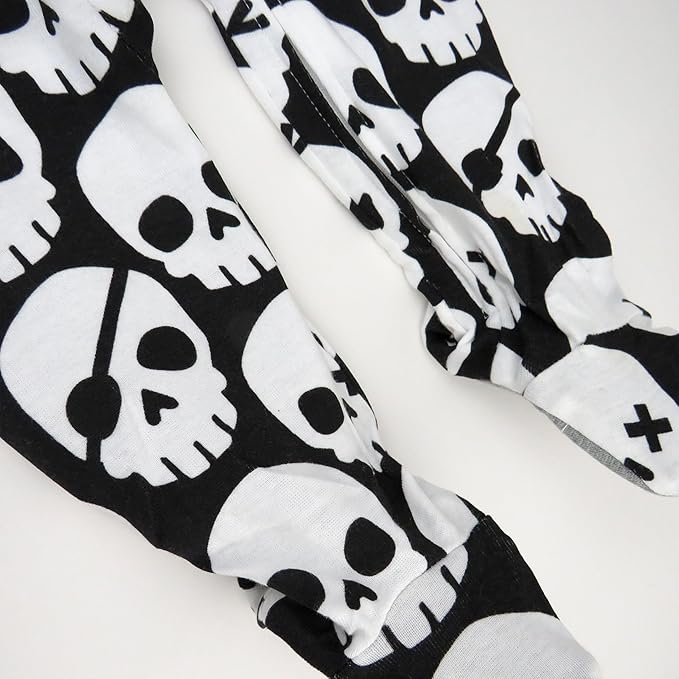 HonestBaby Baby Celebration Sleep & Play Footed One-Piece Pajama Sleeper 100% Organic Cotton