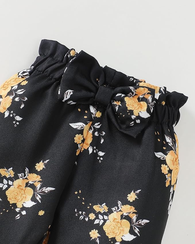 Infant Baby Girl Clothes Newborn Girl Outfit Long Sleeve Romper Pants Set Cute Baby Clothes for Girls Fall/Winter