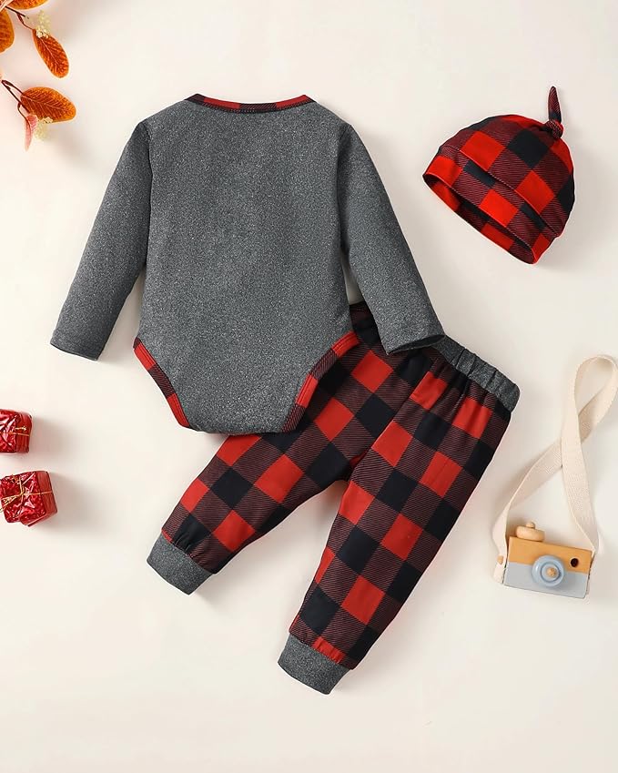 NZRVAWS Newborn Baby Boy Clothes Outfits Letter Prined Romper Pants Set Infant Baby Boy Clothing 0 3 6 9 12 18 Months