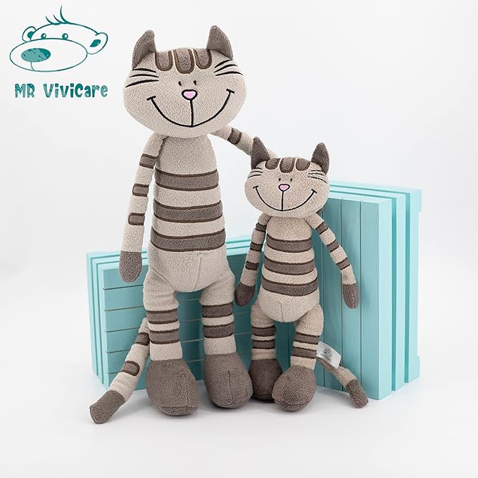 18" Huggable Standing Cat Stuffed Animals Plush Toy,Stuffed Cat Plush Toys for Girls,Cat Toys for Kids,Great Gift for Children,Birthday,Baby Shower,Christmas,Machine Washable