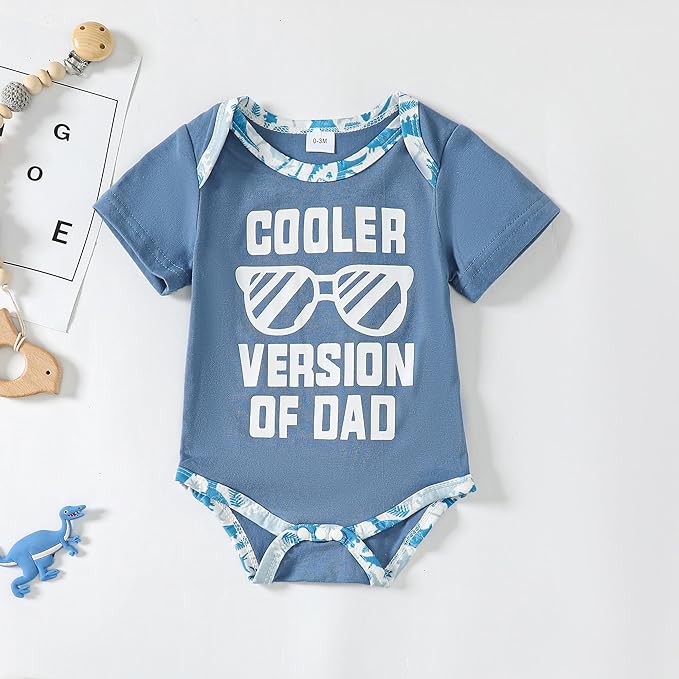 NZRVAWS Newborn Baby Boy Clothes Outfits Letter Prined Romper Pants Set Infant Baby Boy Clothing 0 3 6 9 12 18 Months