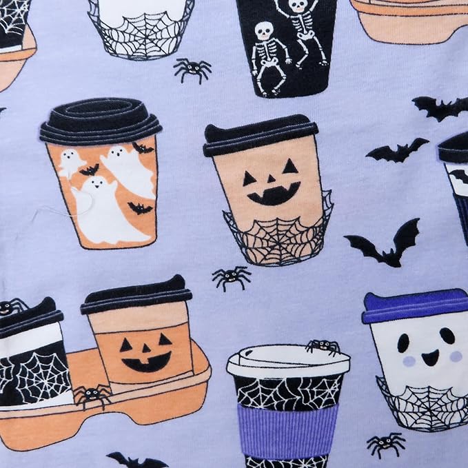 HonestBaby unisex-baby Celebration 2-piece Pajamas Sleepwear Pjs 100% Organic Cotton for Baby, Toddler, Kids