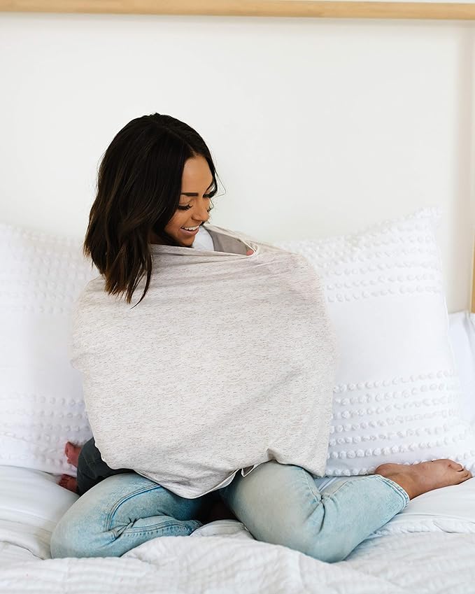 Oat Copper Pearl Multi-Use Cover: Car Seat & Stroller Cover - Sun Protection, All-Season Use, Stylish Designs