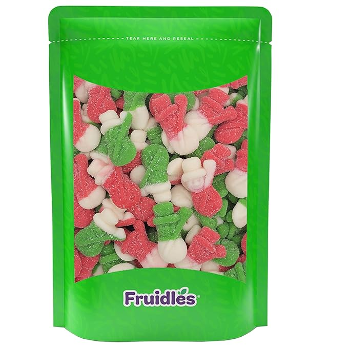 Fruidles Christmas Snowman Gummy Candy, Delicious Gummies, Fun and Festive Holiday Snacking, Party Favor (2 Pounds)