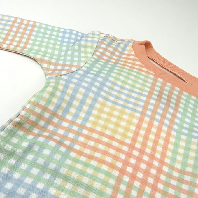 HonestBaby baby-girls 2-piece Pajamas Sleepwear Pjs 100% Organic Cotton for Baby, Toddler, Kids, Girl