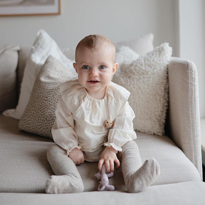 mushie Silicone Baby Teether Toy | Cat Figurine Teether